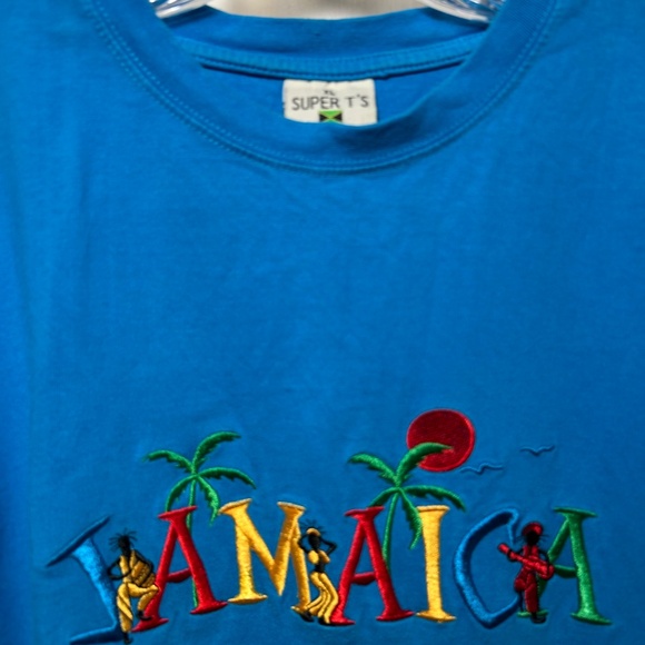 Vtg Women's Super-T’s Jamaica Travel Souvenir T Shirt Size XL. 100% cotton - Picture 3 of 6
